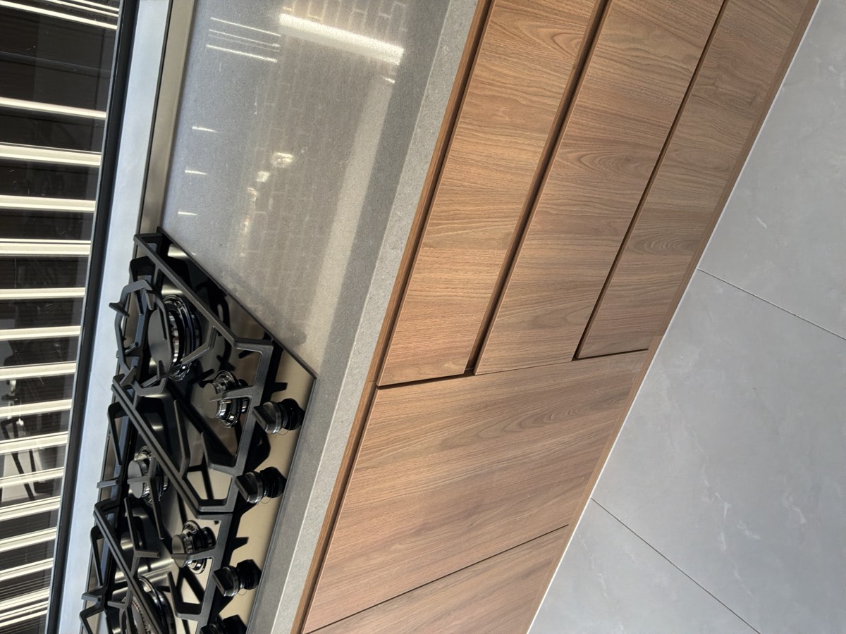 Inconsistent gaps requiring adjustment, recorded during a handover inspection in Riverstone
